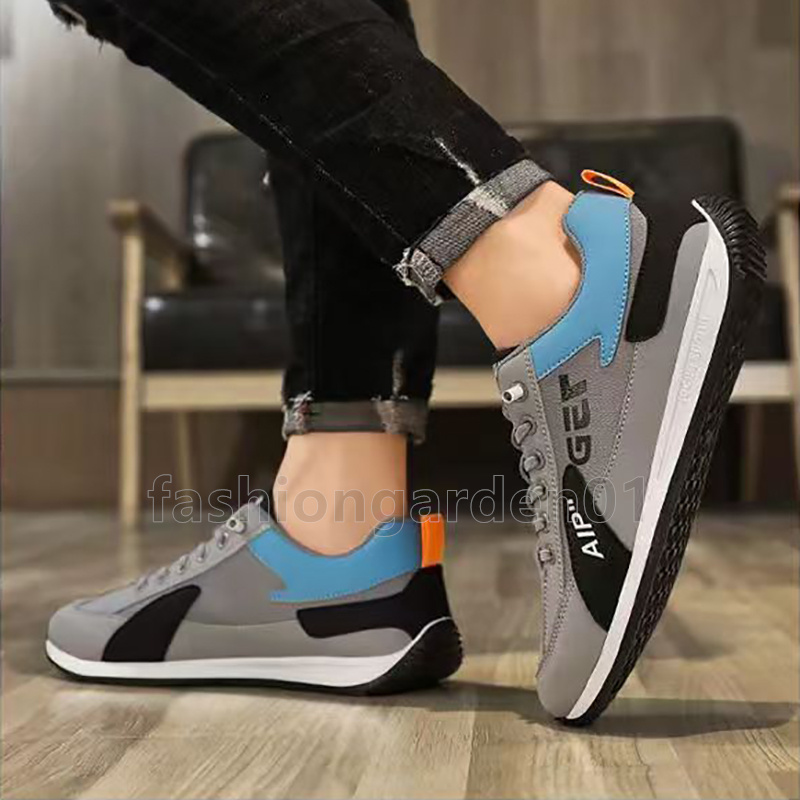 vintage lightweight running shoes mens trainers new stylish training sneakers black white grey durable outdoor sports shoes size 39-44