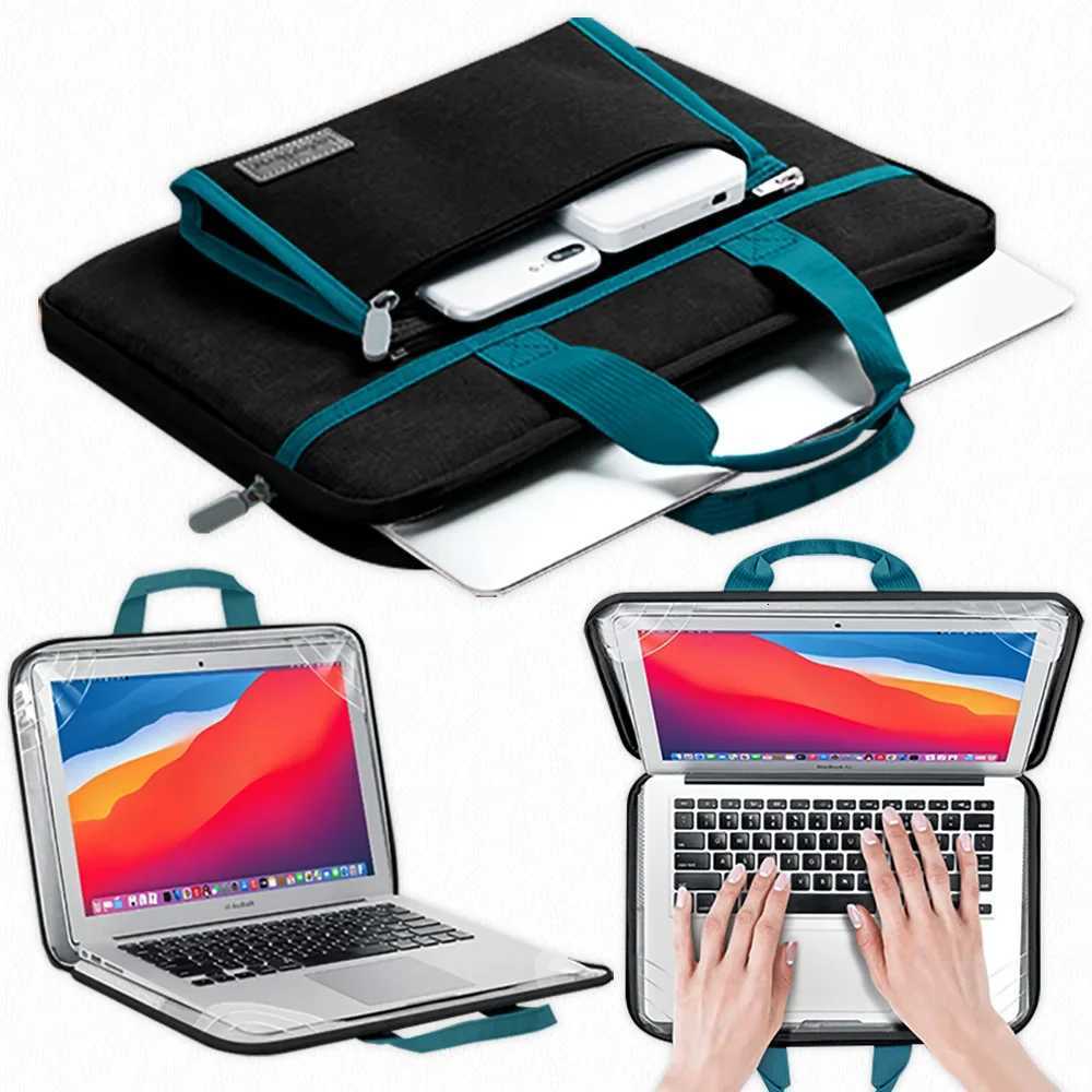 Laptop Bag Liner Bag Handbag Suitable for M1 M2 13 14 156 Inch Macbook Air Pro Huawei Asus Dell Waterproof Notebook BriefcaseW251015