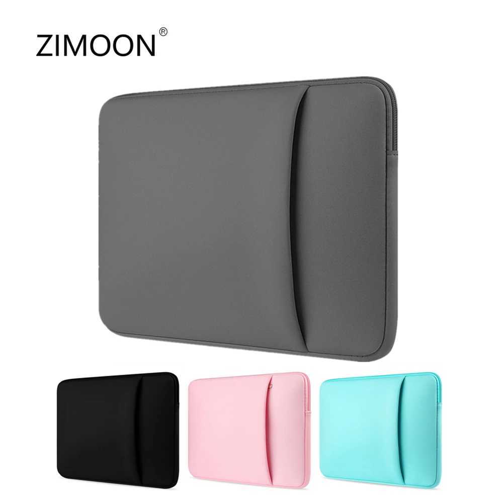 Upgraded Laptop Sleeve Bag with Front Pocket for iPad 11131415 inch Notebook Case for Macbook Laptop Carry Bag BriefcaseW251015