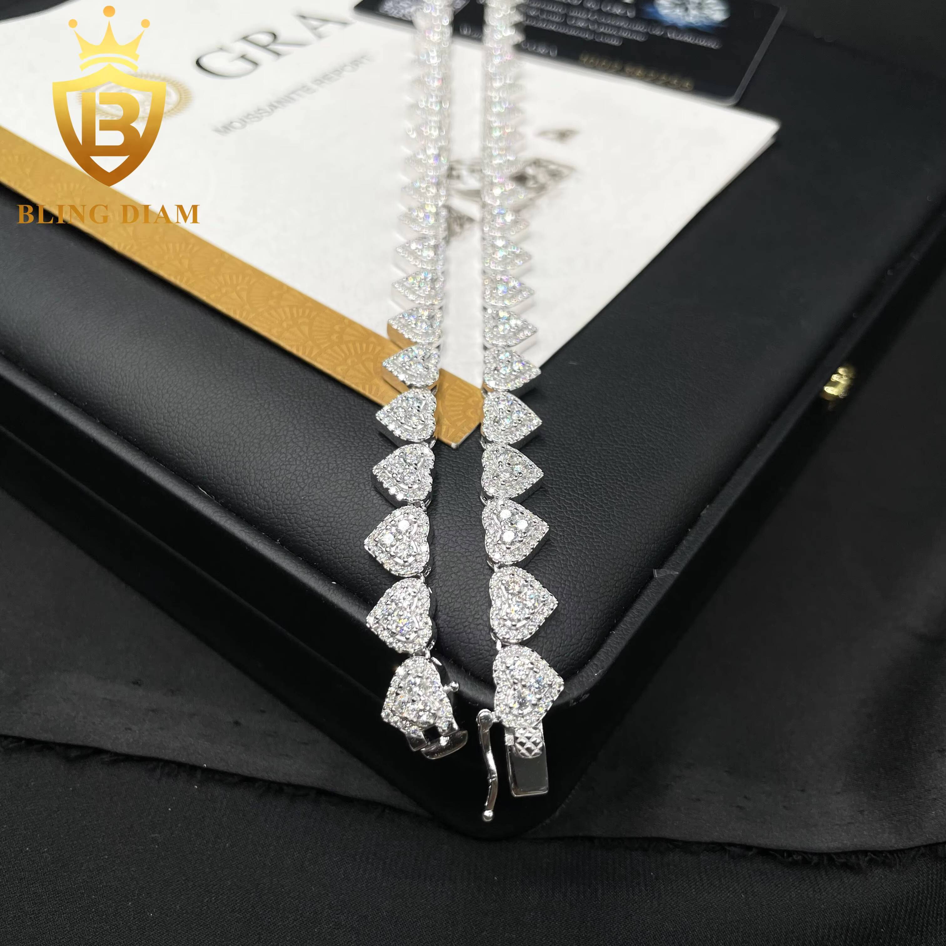 Fashion Wholesale High Quality 8mm Sugar Chain Necklace New HipHop Love Rock Style for Men Women