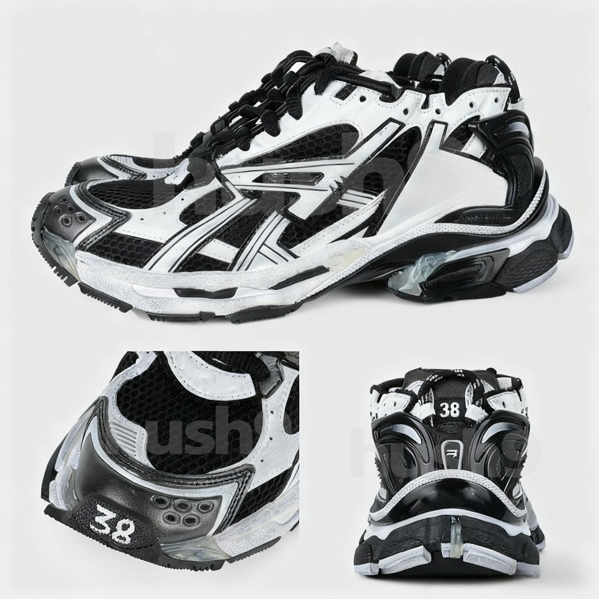 Designer Sneaker Runner 7.0 7.5 Casual Shoes Track 3.0 platform all black white multicolor pink blue grey ancien daddy men women trainers tennis designer shoes