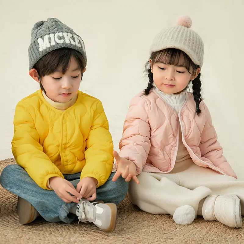 2025 new baby light velvet jacket doublesided coat baby wears thermal inner liner childrens outdoor jacket in winterT251016