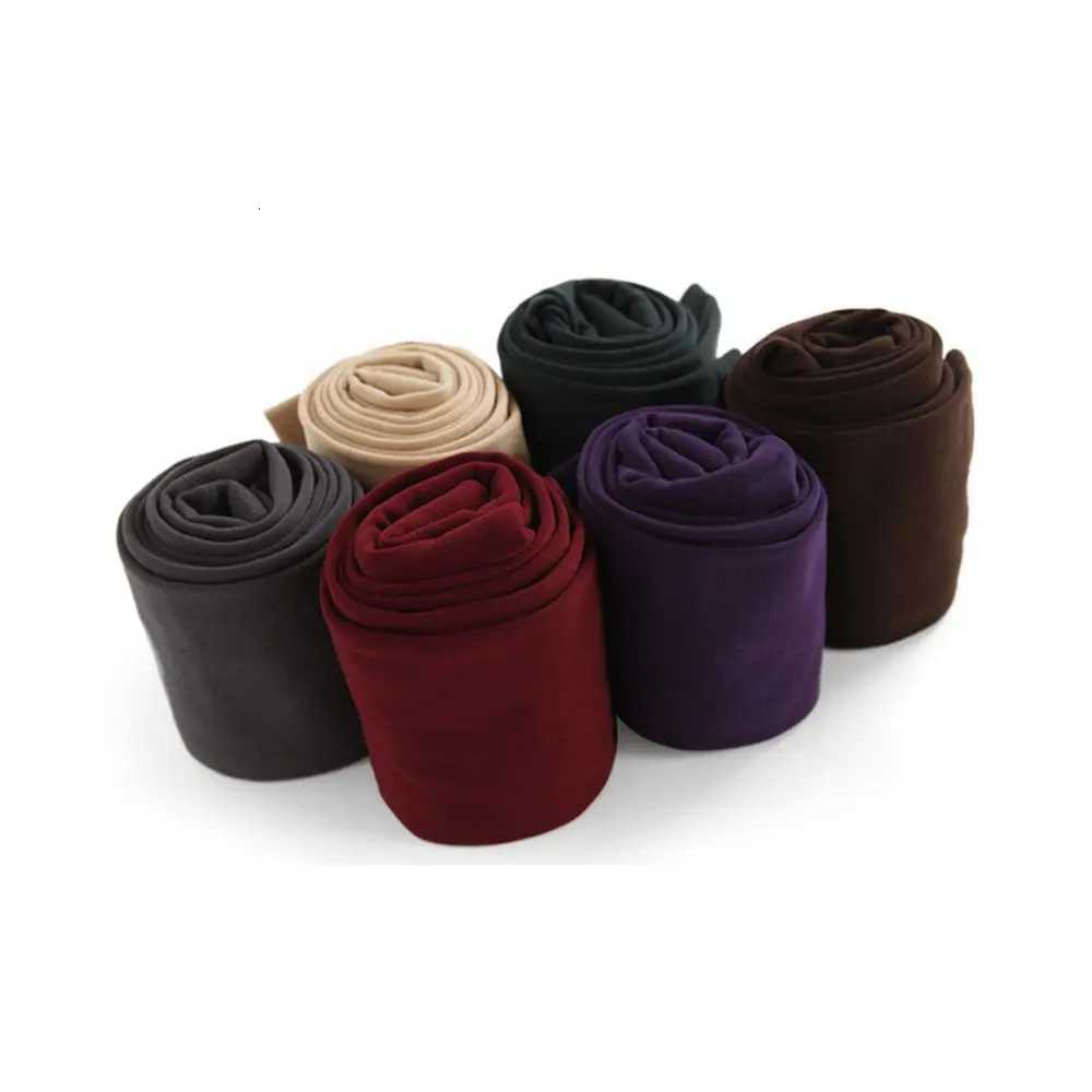Thick Thermal Full Hosiery Winter Clothing Accessories Womens Pantyhose Full Foot Tights Pants Fleece LeggingsT251016