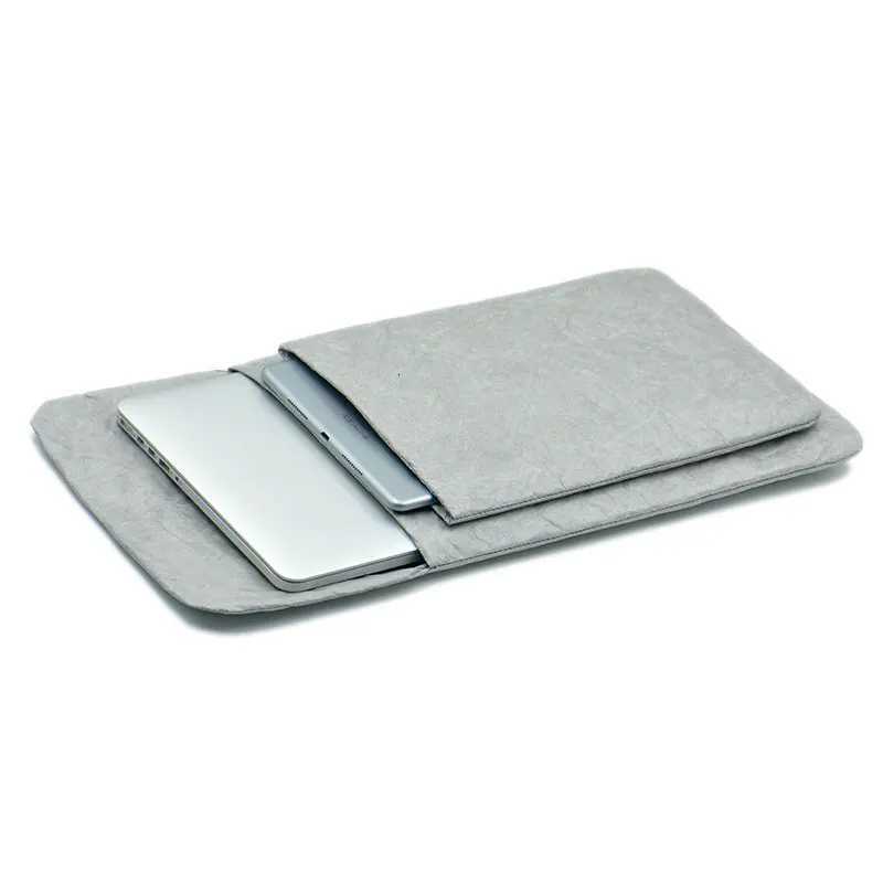 Double Layer High Capacity Laptop Bag coverFiber Paper Material laptop sleeve case for M1 MacBook Air Pro 133 14 154 16 inchW251015
