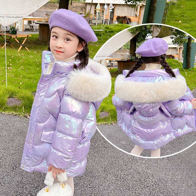 2 3 4 5 10 Years Girls Winter Jacket Cute Wings Coats For Girls Warm Hooded Parka Snowsuit Windproof Childrens Winter ClothingT251016