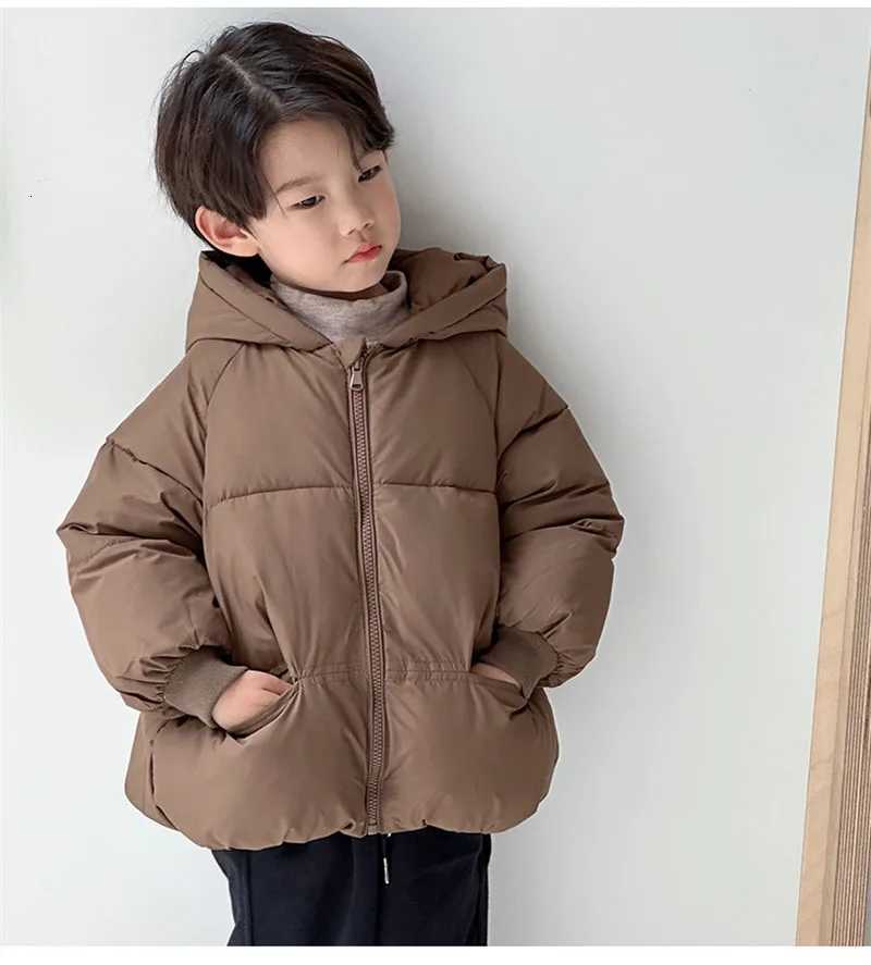 Baby Warm Jacket Winter Toddler Thickened Outerwear Boys Girls Hooded Coats Children Windproof Overcoat Snowsuit 26Years oldT251016
