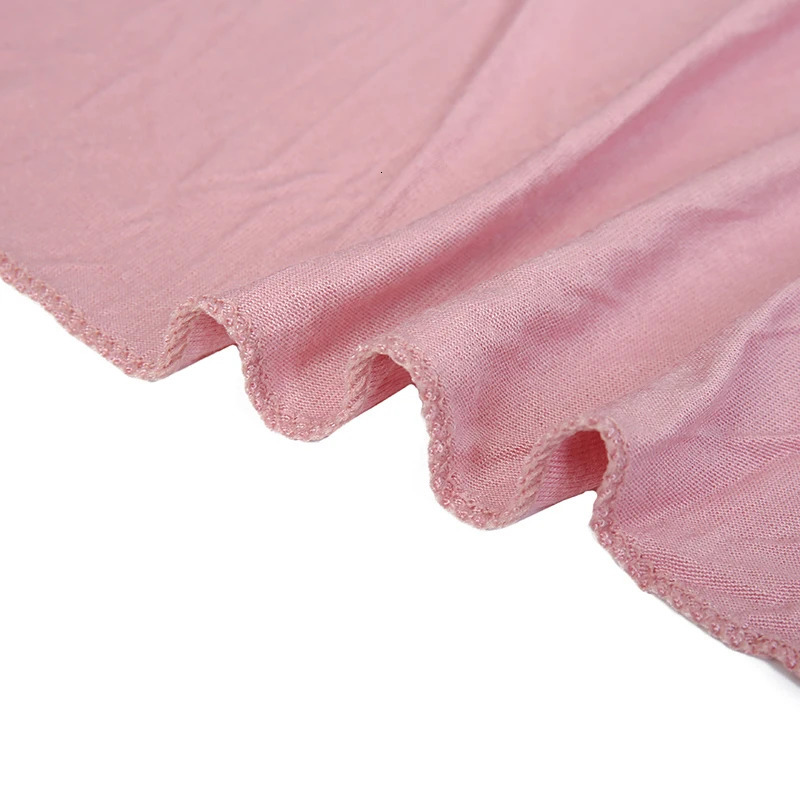 Modal Cotton Jersey Hijab Scarf For Women Stretch Shawl Plain Muslim Headband Fashion Solid Color Long Muffler 17060cm 251013