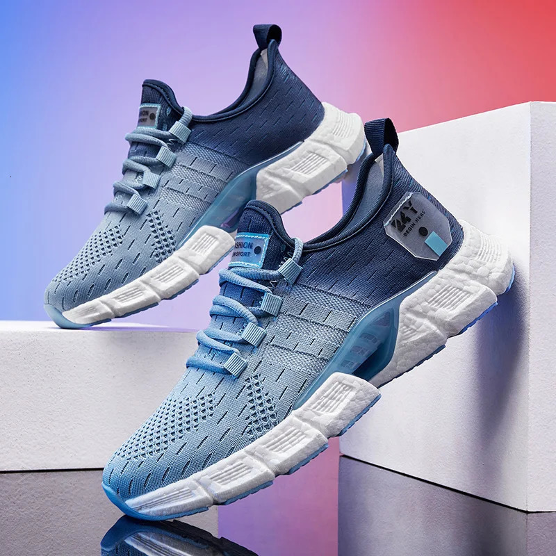 Fashion Runnning Sport Shoes Men Sneakers Lightweight Breathable Mesh Comfortable Mens Casual Shoes Outdoor Jogging Zapatos 251013