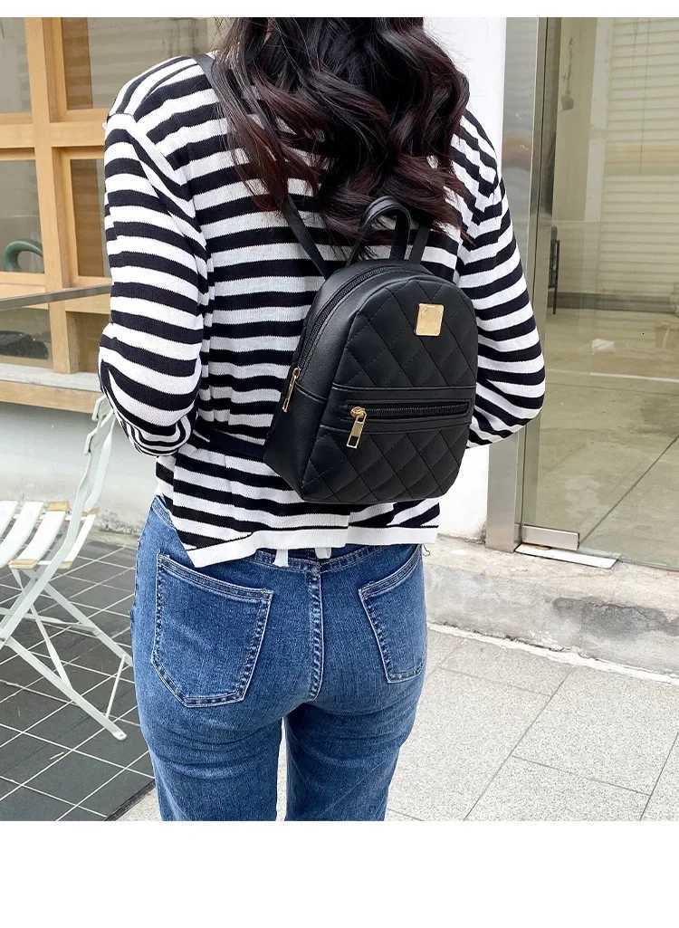 New girls backpack embroidered backpack Korean backpack middle school students backpack womens small travel bagT251016