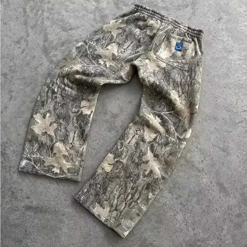 Y2K Baggy pants men vintage Camouflage Pattern streetwear Harajuku Hip Hop men women Sweatpants wide leg trousers J251203