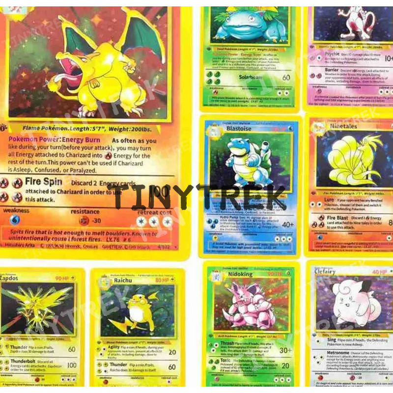 EDITION Blastoise Venusaur Holo Anime Game Collection Dwe76 Card Toy L250911asd