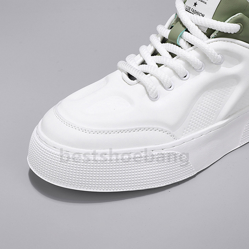 Designer Shoes white leather sneakers Minimalism mens shoes Stylish Trendy red green black Low Durable casual unisex trainers size 39-44