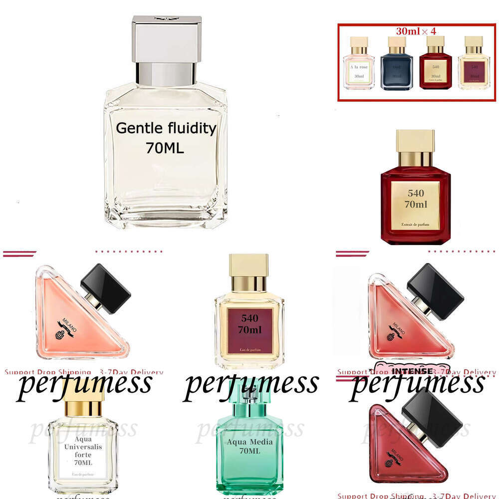 perfume women 540 cologne 70ml Exclusif cologne for Men Woman Fragrance Eau De Parfum Perfume Long Lasting Smell Brand EDP Cologne Spray Body Mist High Quality