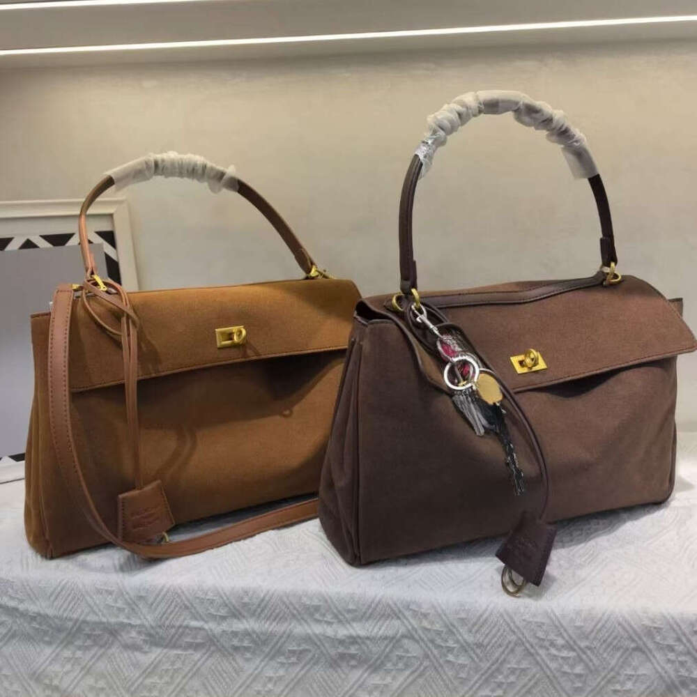 New Rodeobag Crossbody Matte Leopard Print Tote For Women Large Capacity Underarm Bag Commuting Essential B5