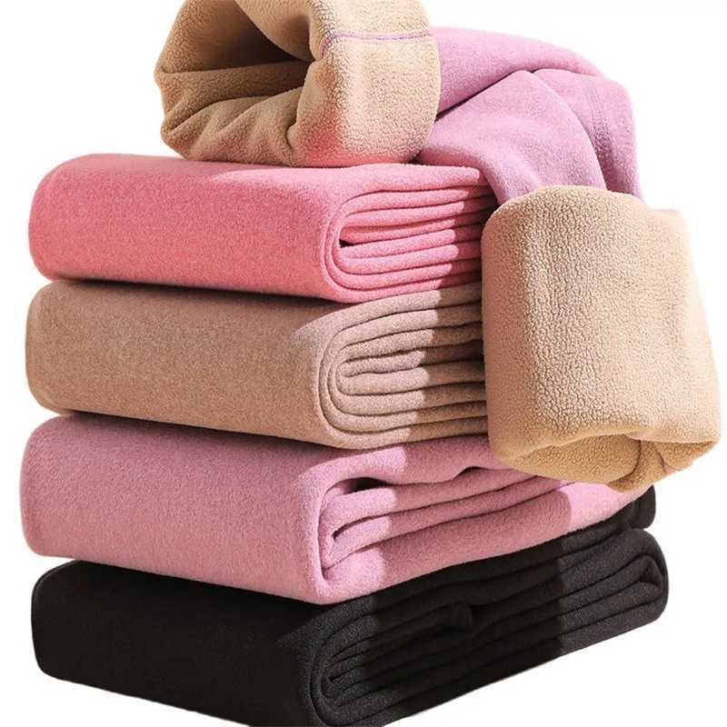 Leggings Women Winter Underwear Pants Free Shipping Clothing Thick Elastic Berber Fleece Thermal First LayerT251016