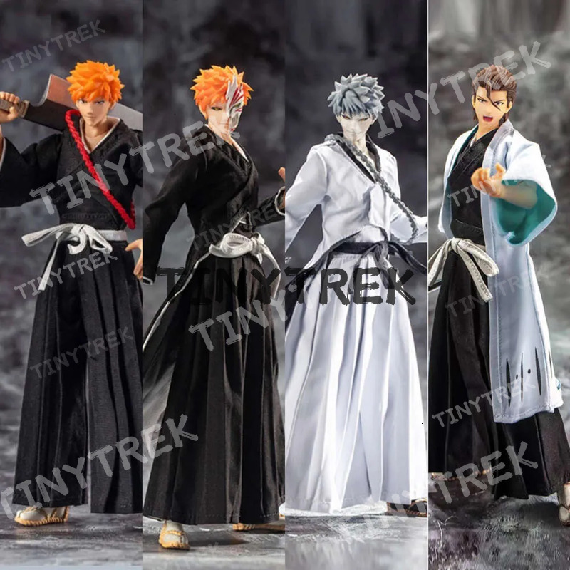 Mascot Costumes Shf Dasin Great Gt Bleach Kurosaki Ichigo Aizen Sousuke 18Cm Pvc Dwe76 Action Figure Model Toys Bookshelf Ornament Gift