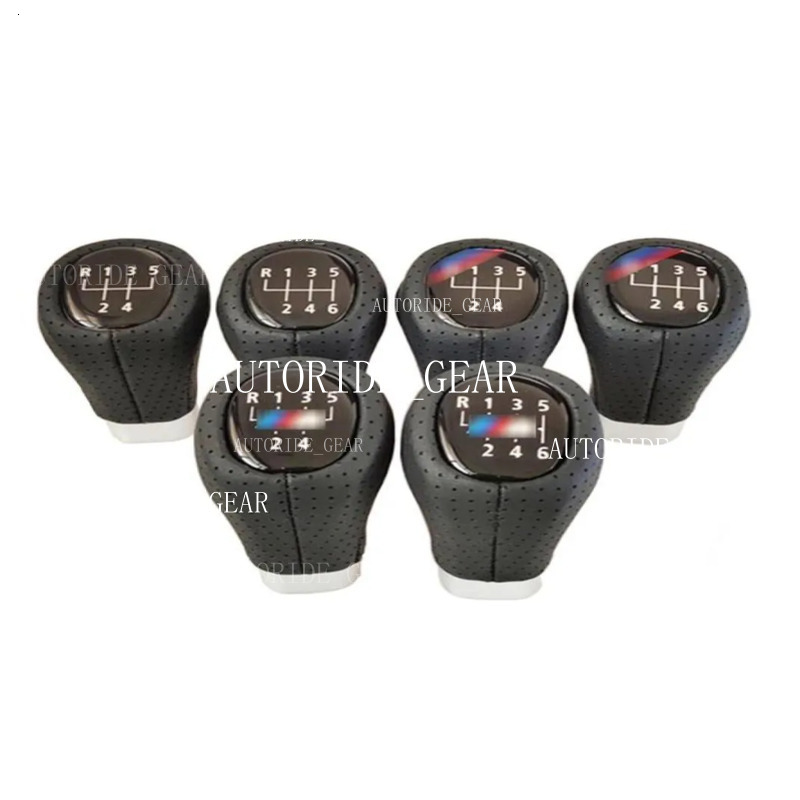Utor28 Car Gear Shift Knob For 3 5 6 E36 E39 E46 E60 E87 E90 E91 E92 56 Speed Shifter Lever Stick41478181019029