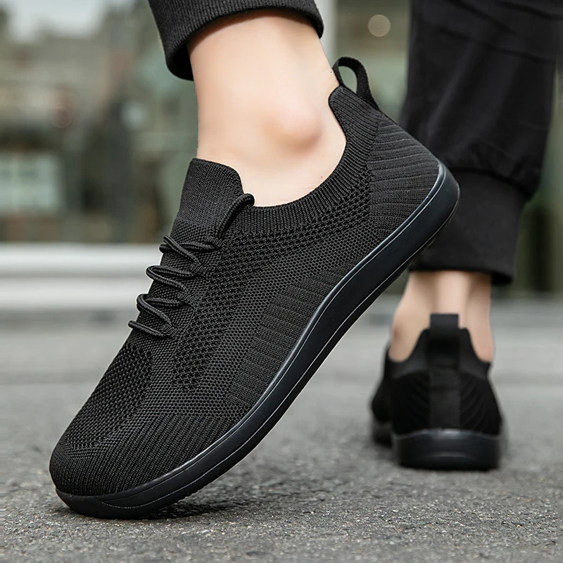 Wide Toe Casual Shoes for Men and Women Barefoot Shoes Soft Sole Flats Non Slip Walking Footwear Comfortable Sneakers Zapatillas 251013