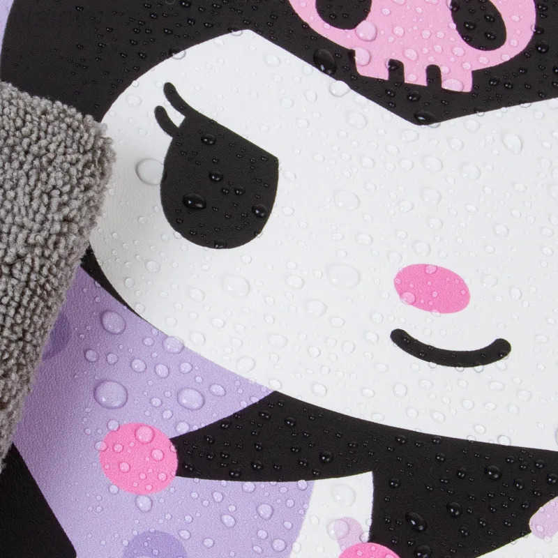 Sanrio Kuromi Antislip and Antifouling Car Foot Mat Antikicking Childrens Foot Mat Cute Cartoon Foot Mat Car Decorations L251016