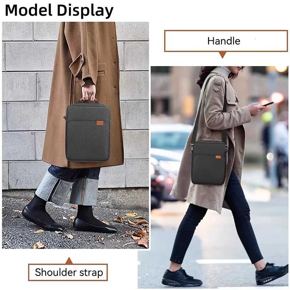 Laptop Handbag Cover For Macbook Air Pro 11 12 13 inch Waterproof Notebook Bag For 9 to 13 inch Tablet Multi Pockets CaseW251015