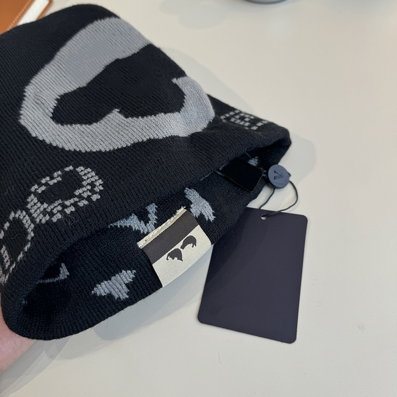 Embroidery Fashion designer letter knitted hats for men and women winter warm beanie daily wear with beanie good hats nice