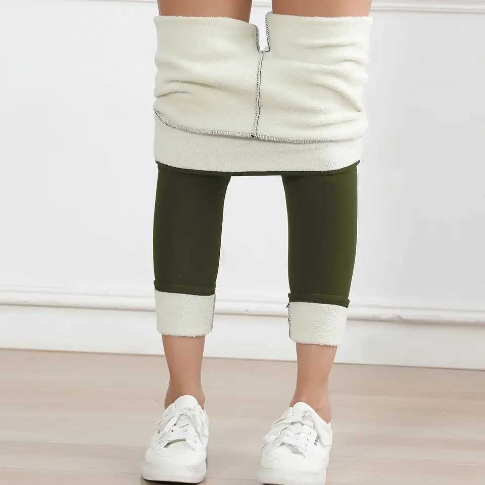 Winter Leggings Women Thick Velvet Black Warm Leggings Women Stretch High Waist Prevent Cold Super Warm PantsT251016