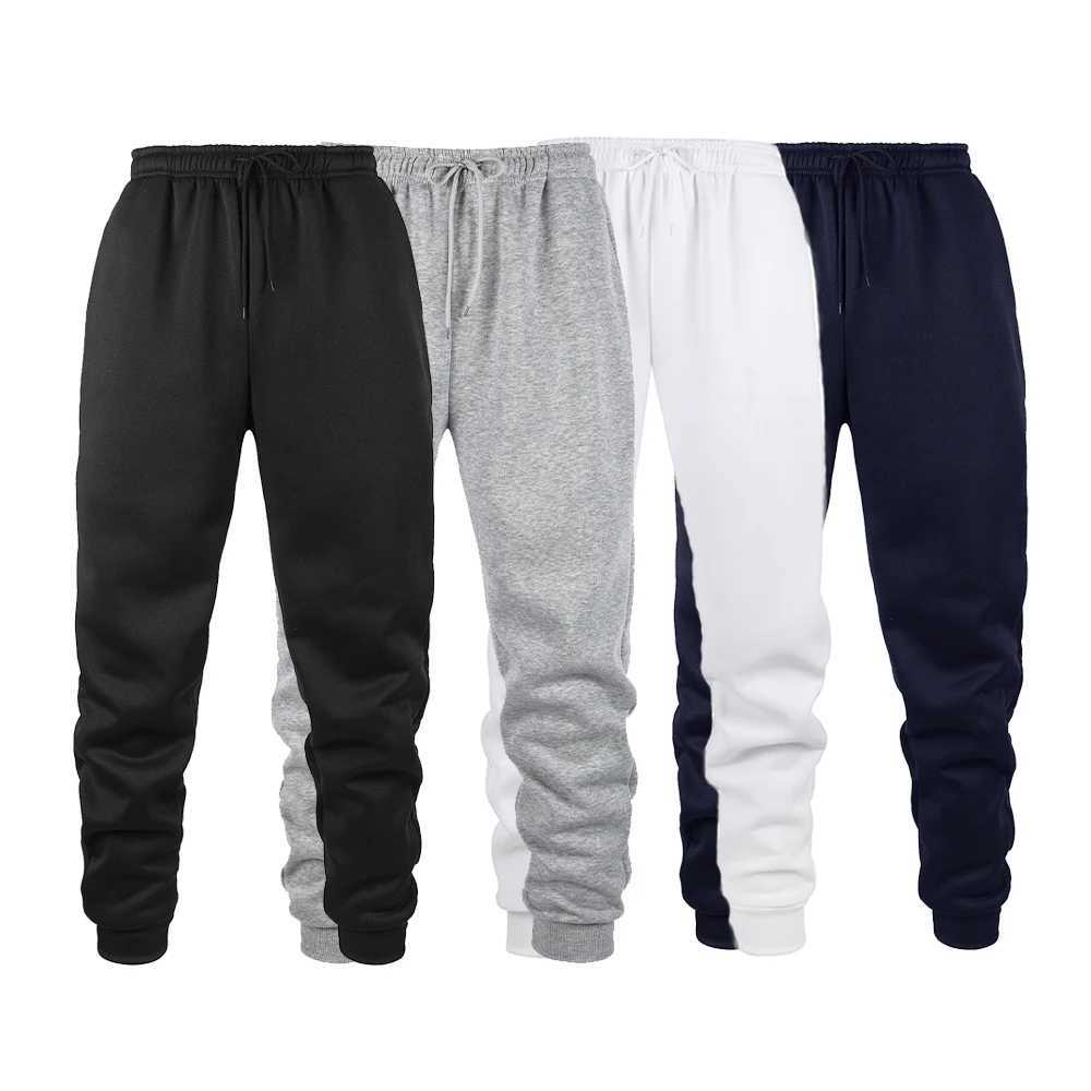 Mens Jogging Sports Pants Autumn Winter Sweatpants Men Sports Gym Trousers Fashion Solid Color Casual Workout Long Pants J251203