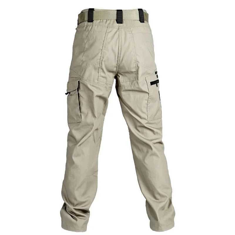 MultiPocket Mens Tactical Casual Pants Cargo Pants Outdoor Hiking Trousers WearResistant Training Overalls J251203