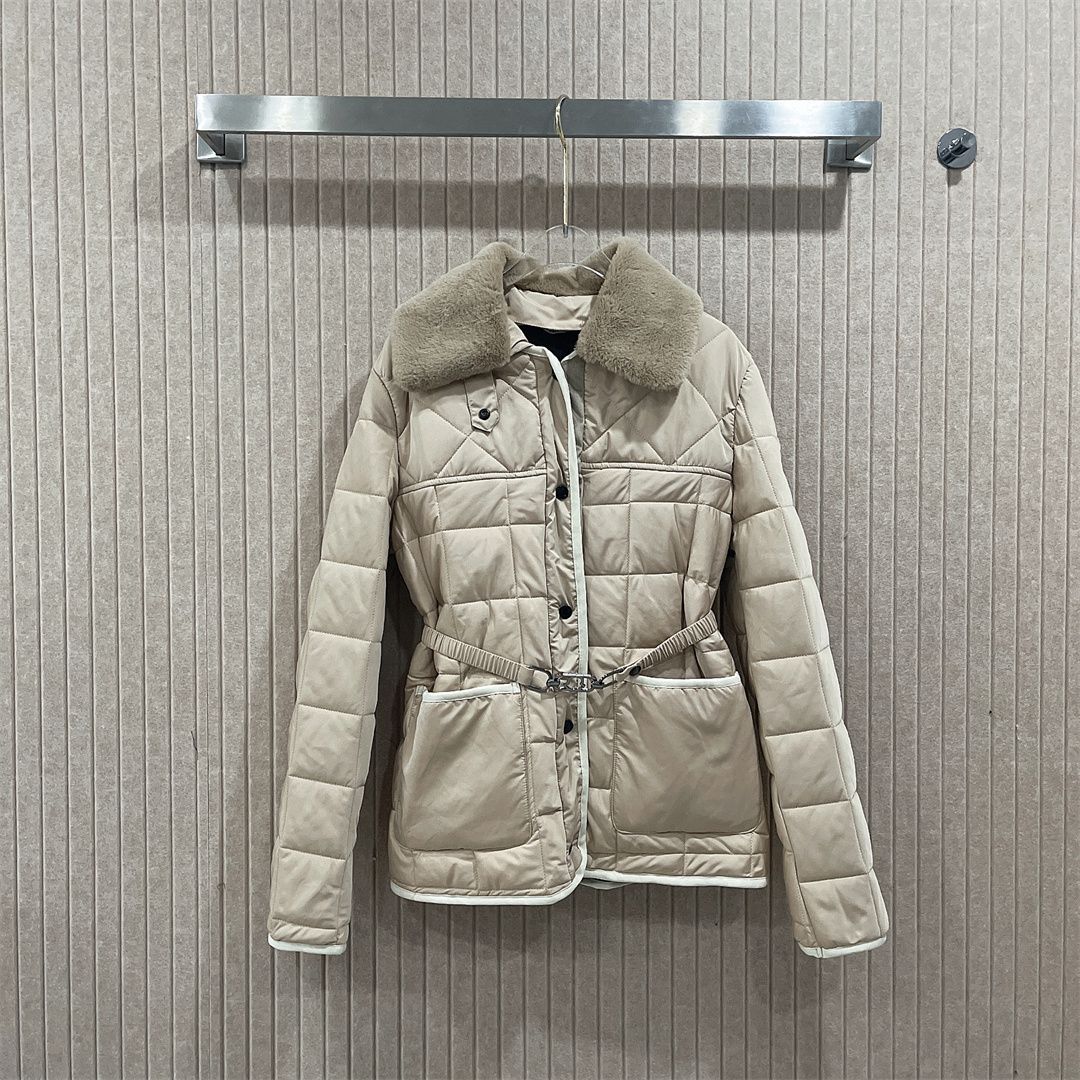 Womens Quilted Coat… - image