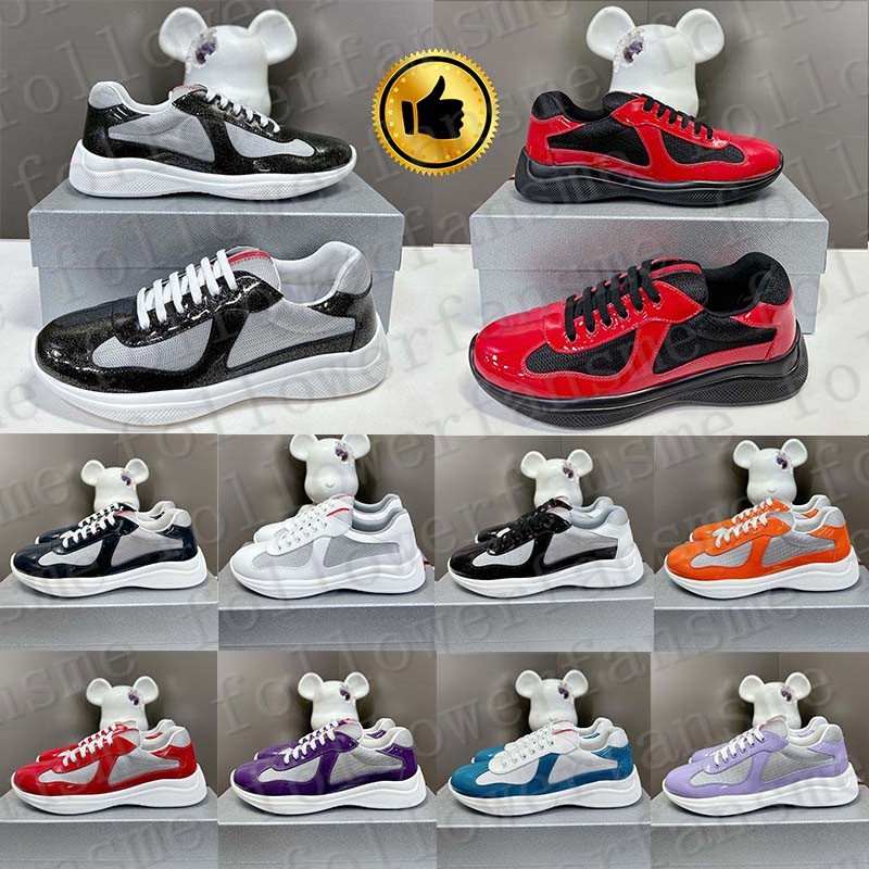 Designer Americas American Cup sneakers heels Shoes Loafers kitten chaussure for mens womens trainers high flats schoenen luxury runners wholesale