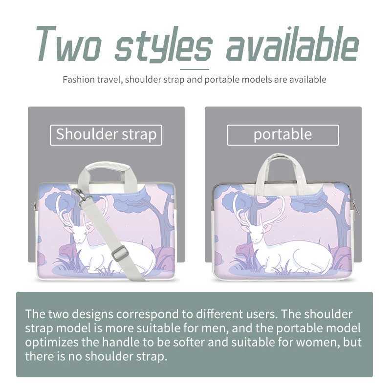 Laptop Bag Laptop Case Multi Size 12 13 14 15 17 inch Cartoon Bag Computer Waterproof Hand Bag for MacbookHPLenovo AcerAsusW251015