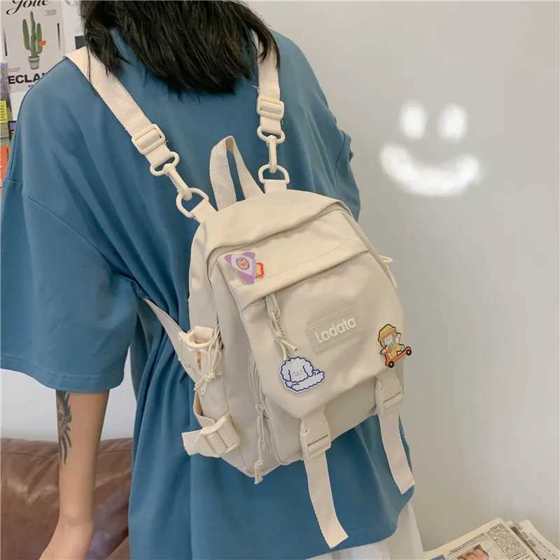 The new Korean version of the mini backpack woman bag cute campus casual shoulder bag parentchild multipurpose backpack BolsaT251016