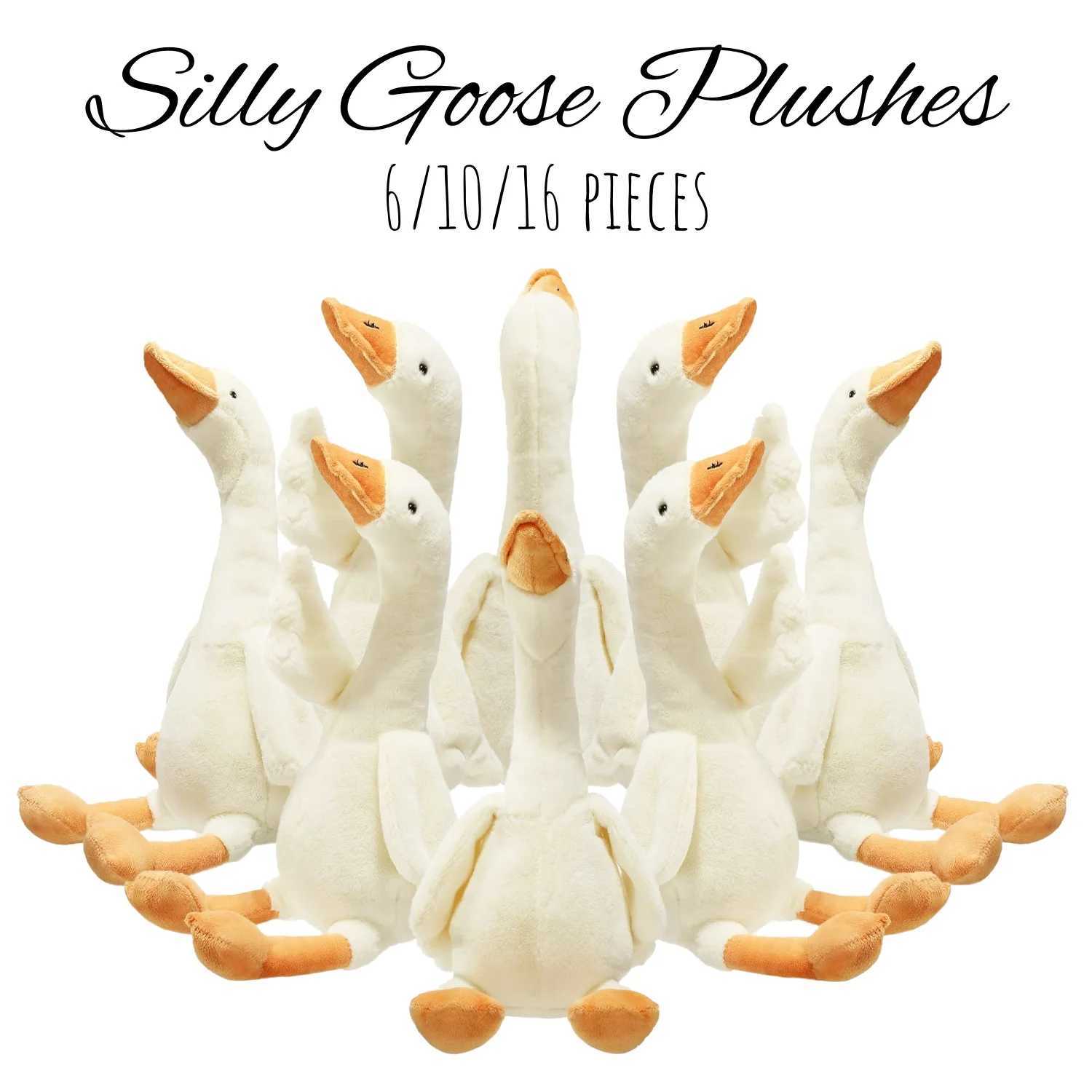 One Silly Goose Party Favors Stuffed Animal Plush Toy Baby Shower Birthday Party Gifts H260107