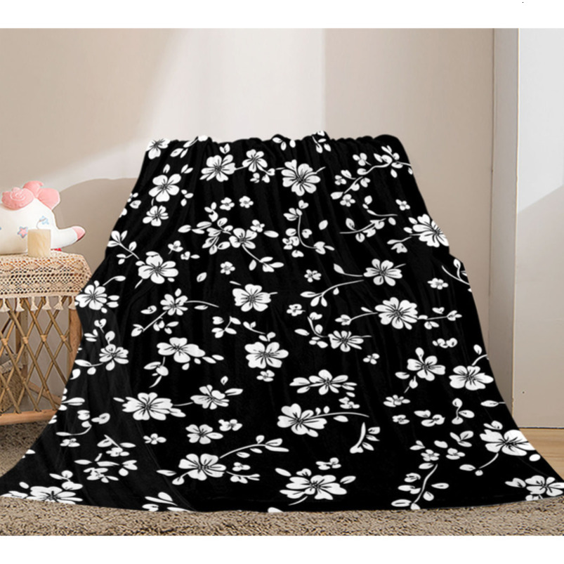 Floral special nap blanket nap new cheap machine washable fashion trend personality cover blanket printing