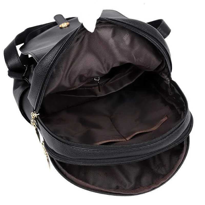 Womens Large Capaci Casual Travel Bapa AntiTheft Lo Bule Simple Korean Sle Commuter Leisure BagT251016