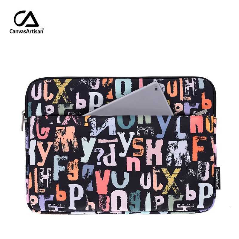 Laptop Bag For MacBook Air Pro M1 Lenovo HP Dell ASUS Acer Xiaomi HUAWEI 11 12 13 156 14 inch Canvas Notebook Sleeve Case CoverW251015