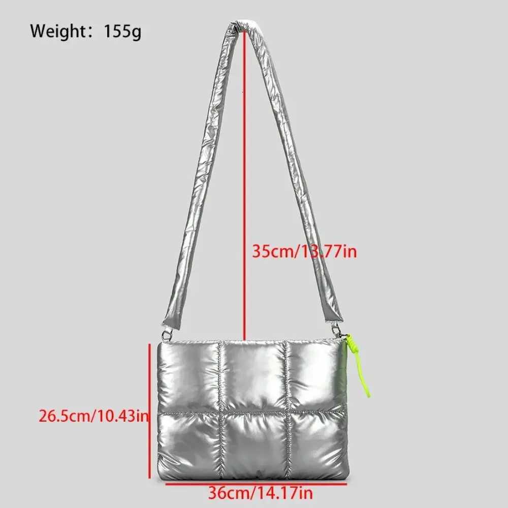 Fashion Trendy Puffy Cotton Laptop Bag Waterproof 14 Inch Laptop Sleeve with Shoulder Strap Shockproof for MacBookLenovoHuaweiW251015