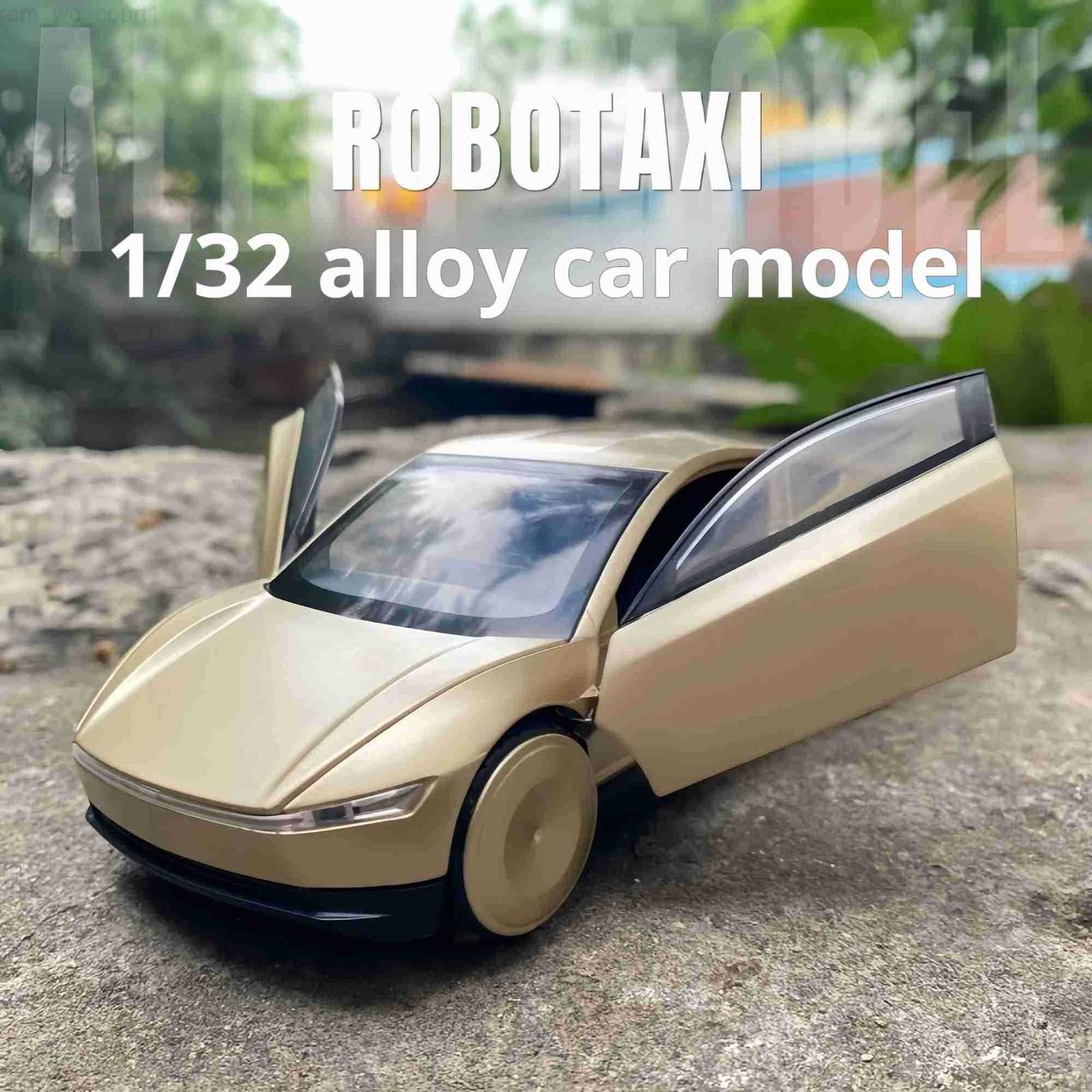 1:32 Tesla Robotaxi Pickup Alloy Car Model Simulation Huili Car Model Boy Metal Toy Car Ornament Gift M251016