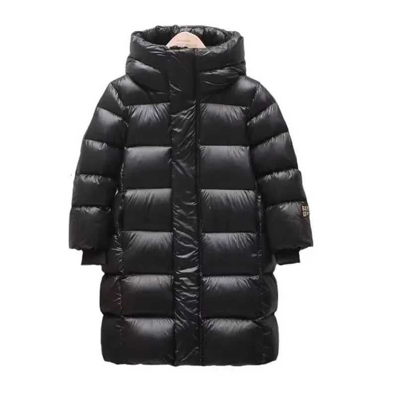 Girls Winter Down Cotton Jacket Kid Printing Flower Clothes Loose Korean Version Coat Thicken Warm Snowsuit Child OuterwearT251016