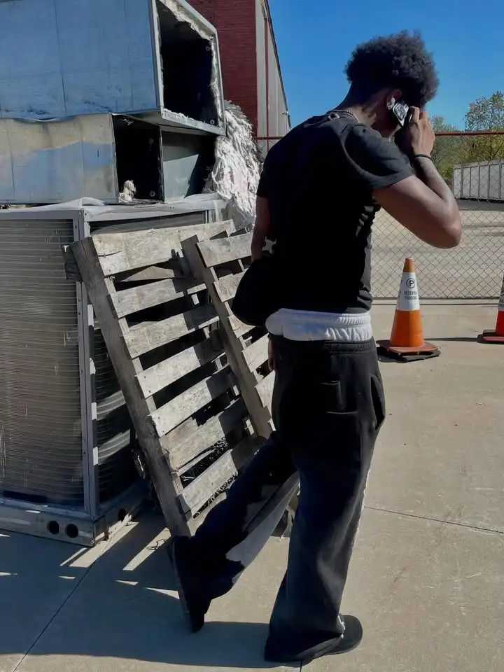 Streetwear American Mens Sweatpants Y2K Embroidered Patches and Letter Patches Double Layer Baggy Sports Casual Jogging Pants J251016