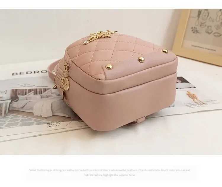 Rilibegan Women Fashion Backpack Ins New Style Female Handbag Leisure Mini Fashion Women Backpacks Phone Packs MIni BackpackT251016