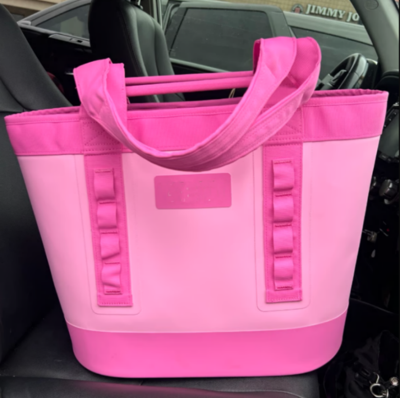 Ship From US Camino 20 35 Tote Bags Picnic Lunch Bag Carry All Large Bag Dividers Utility Boat and Beach Waterproof Outdoor Totes black power pink