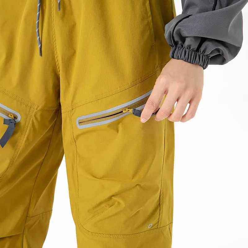 Women Hiking Pants Autumn Outdoor Reflection Waterproof Camping Sports Trousers Spring Breathable Trekking Climbing Cargo Pants J251203