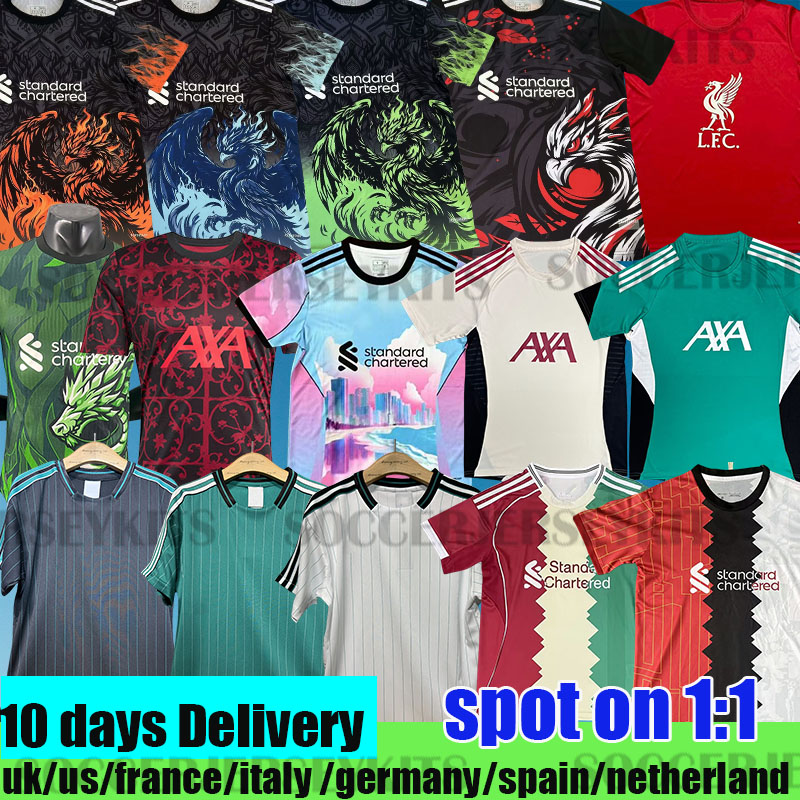 liv erpooll long sleeve25 26 LFC WIRTZ DIOGO JOTA FRIMPONG LiverpPudlian M.SALAH VIRGIL soccer jerseys liv erpooll jersey EKITIKE 2026 goalkeeper trainning LVP