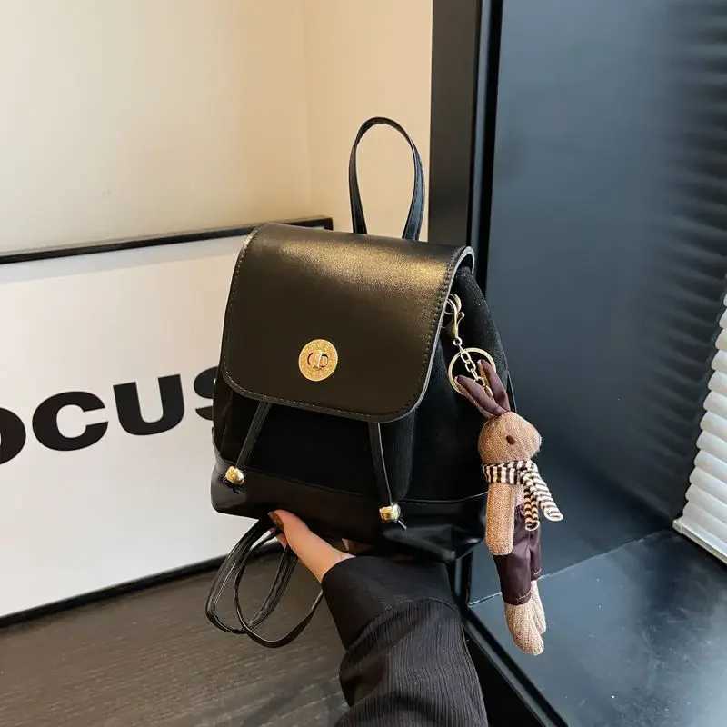 Fashionable Oil Painting Light Shadow Bucket Bag Womens Mini Backpack Single Shoulder Retro Handbag Korean Style Hot Sale Of ThT251016