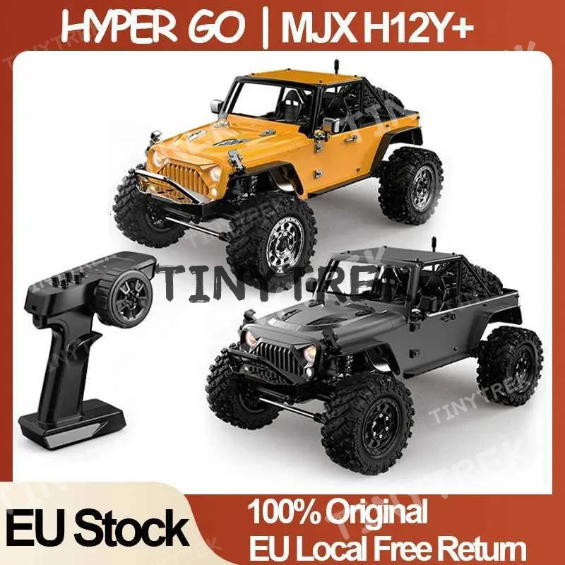 Dwe76 HYPER GO MJX H12y H12y+ 1/12 Brushless FOC 4Wd Remote Control Car Climbing Off Road RC Crawler Z250813