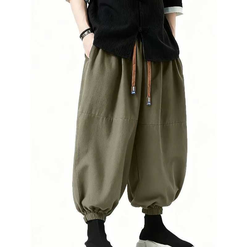 FGKKS Brabd New Men Pants Fashion Korean Style Harem Loose Style Cotton Pants Man Solid Trousers J251016