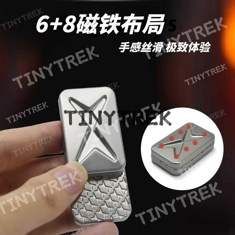 Dwe76 X3 Xiaopeng Infinite Slot Quicksand Push Card EDC Fidget Spinner Stress Relief Toy 250825