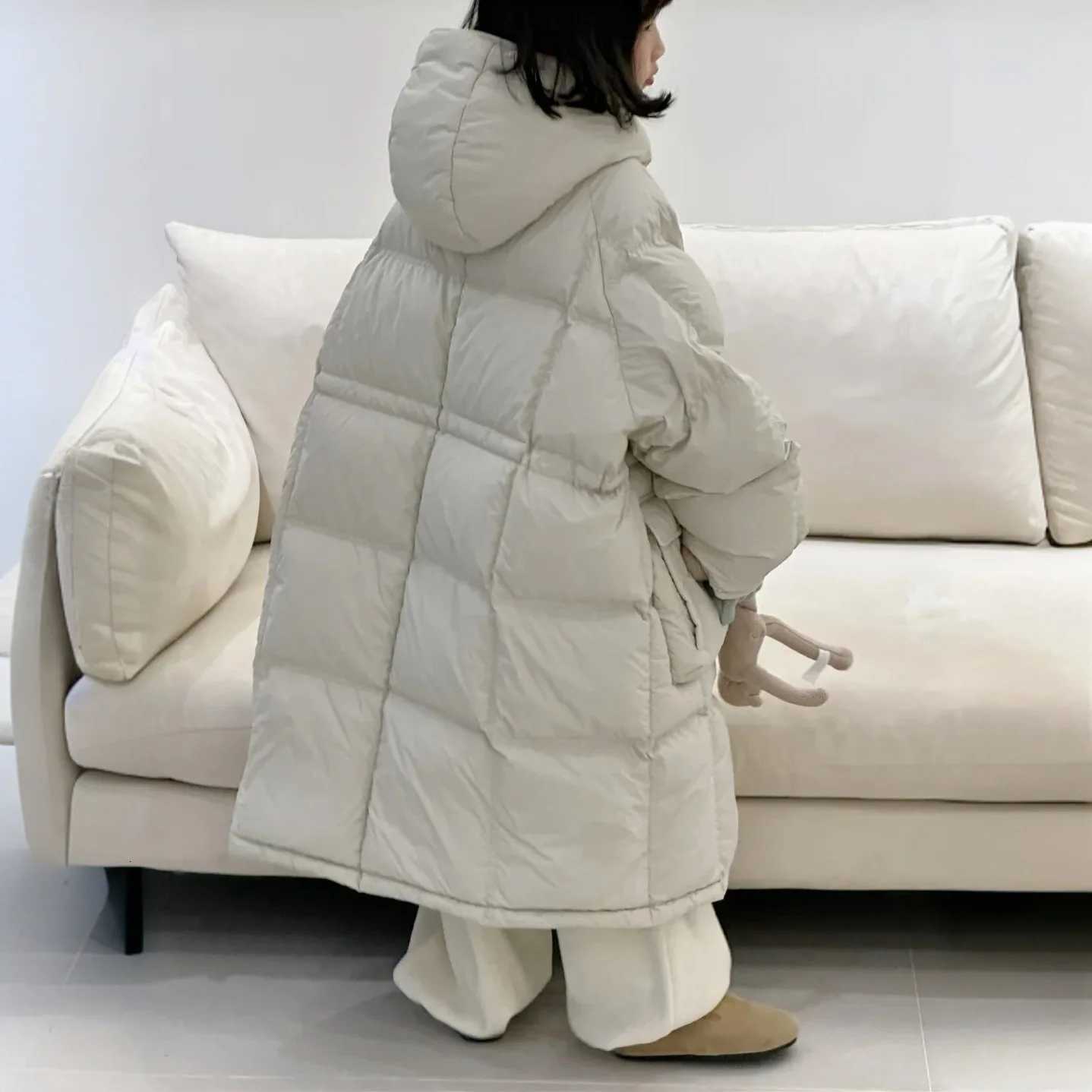 Korean Childrens Clothing Baby Down Cotton Jacket Thick Westernstyle New Style Baby Medium Long Style Cotton JacketT251016