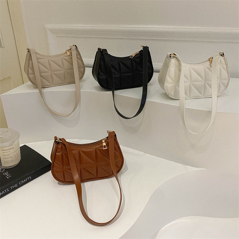 Premium Texture Women's Single Shoulder Bag 2025, Simple Solid Color Hobo Bag, Versatile Korean Fashion Underarm Purse Free Shipping